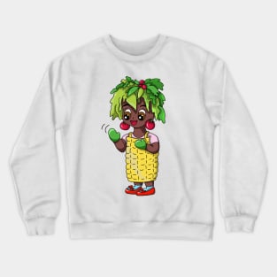 Living a plant-based life Crewneck Sweatshirt